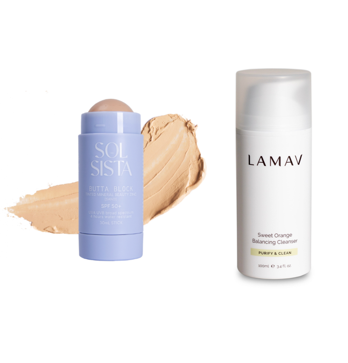 Screen + Clean - Mineral SPF & Teen Cleanser Bundle